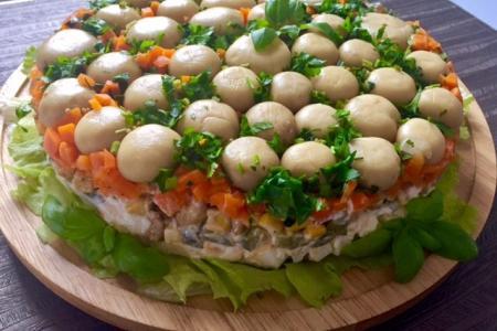 Салат лесная поляна