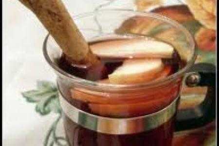 Глинтвейн с яблоками