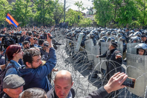 протесты в армении