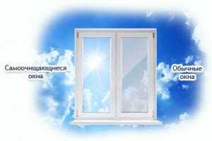 самоочистка окон