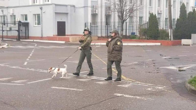 Одесса, заминирование аэропорта