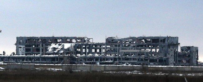 развалины Донецкого аэропорта