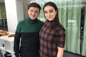 Владимир Зеленский и Юлия Мендель