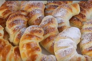Домашние булочки с начинкой