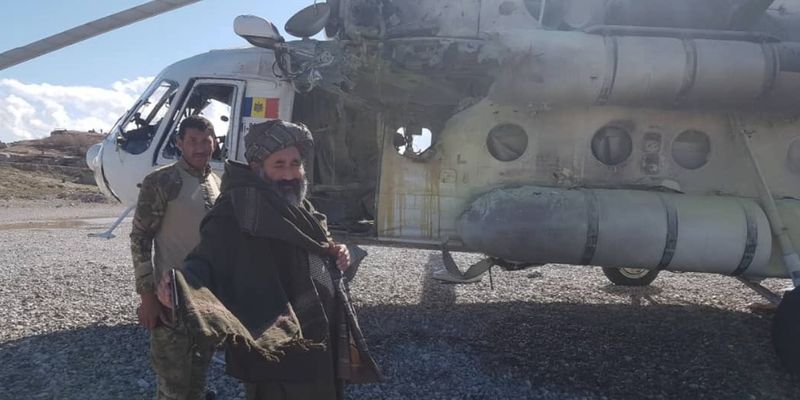 Афганистан, вертолет