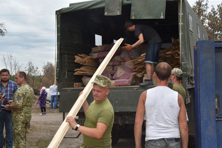 пожар на Луганщине