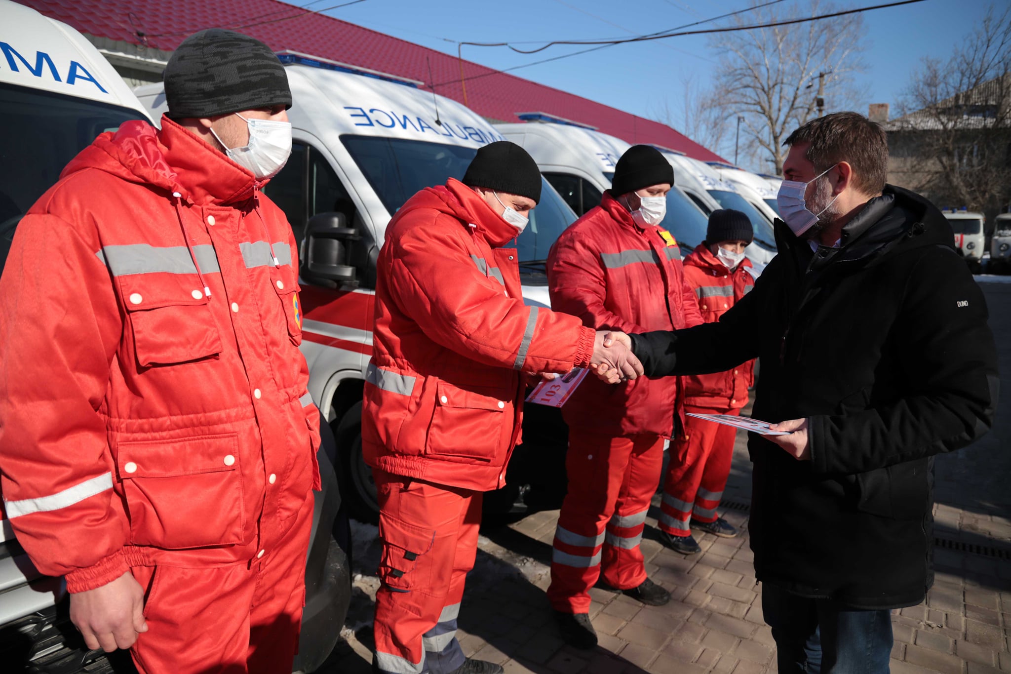 Станции ЭМП в Лисичанске, Рубежном, Старобельске и Счастье получили новые автомобили