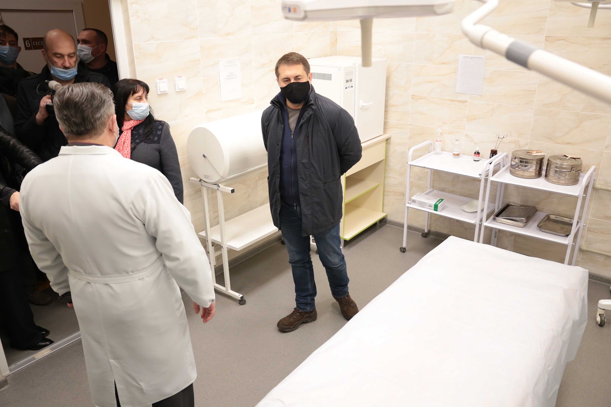 В Лисичанской больнице открыли отделение экстренной медицинской помощи