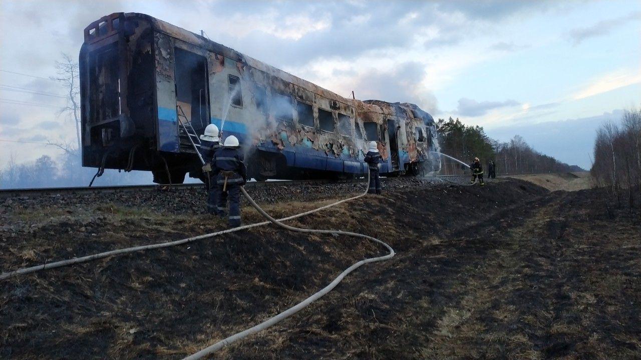 Ровенская, пожар