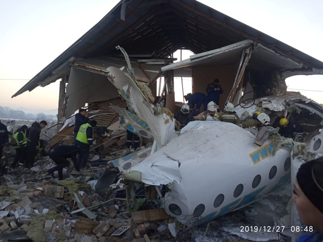 Казахстан, авиакатастрофа