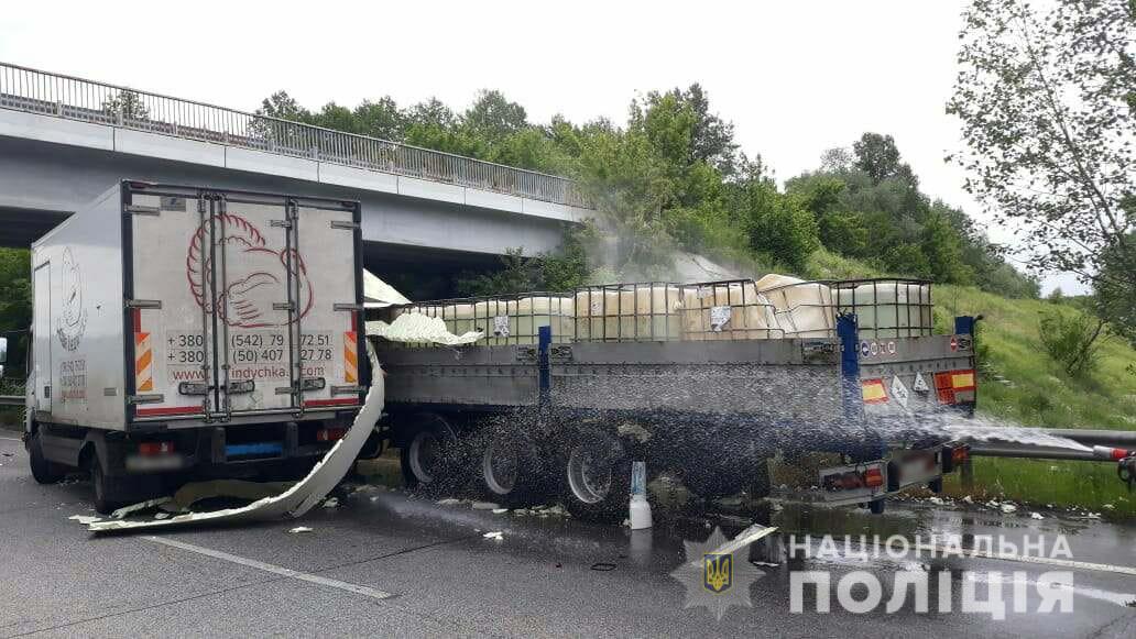 утечка соляной кислоты в результате ДТП