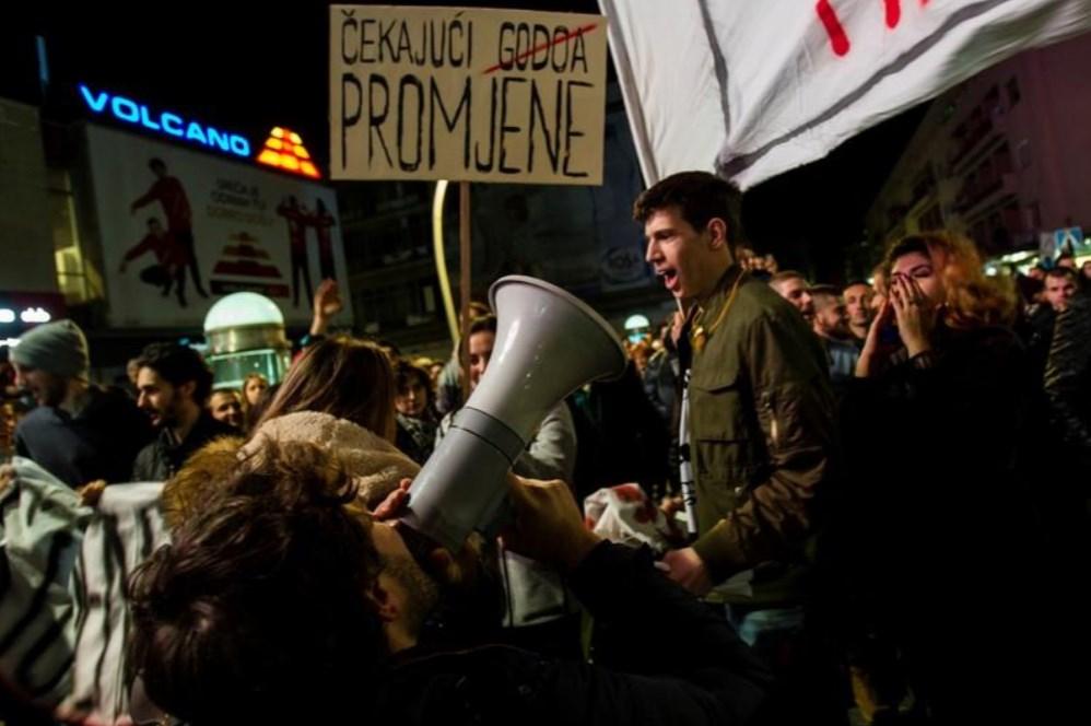 Сербия, Черногория, акции протеста