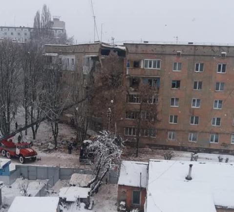 Киевская, взрыв газа