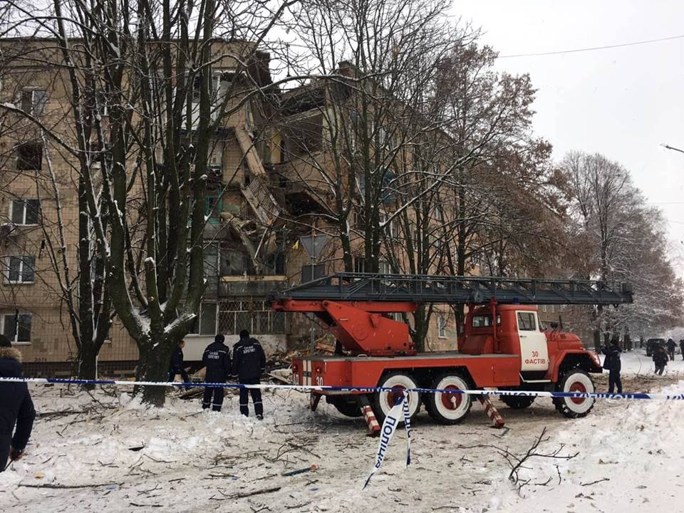 Киевская, взрыв газа