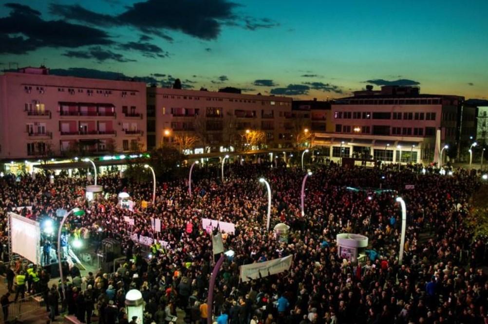 Сербия, Черногория, акции протеста