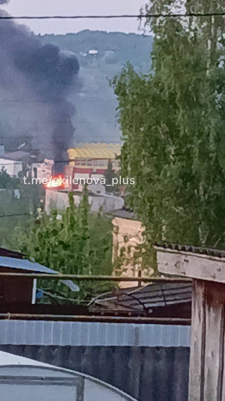 Атака БПЛА на АО "БЗПП"