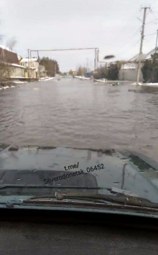 Боровское уходит под воду