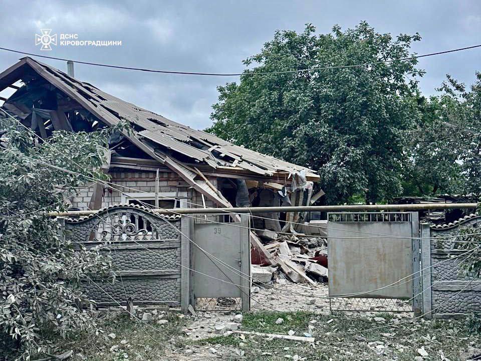 Удар по Светловодску