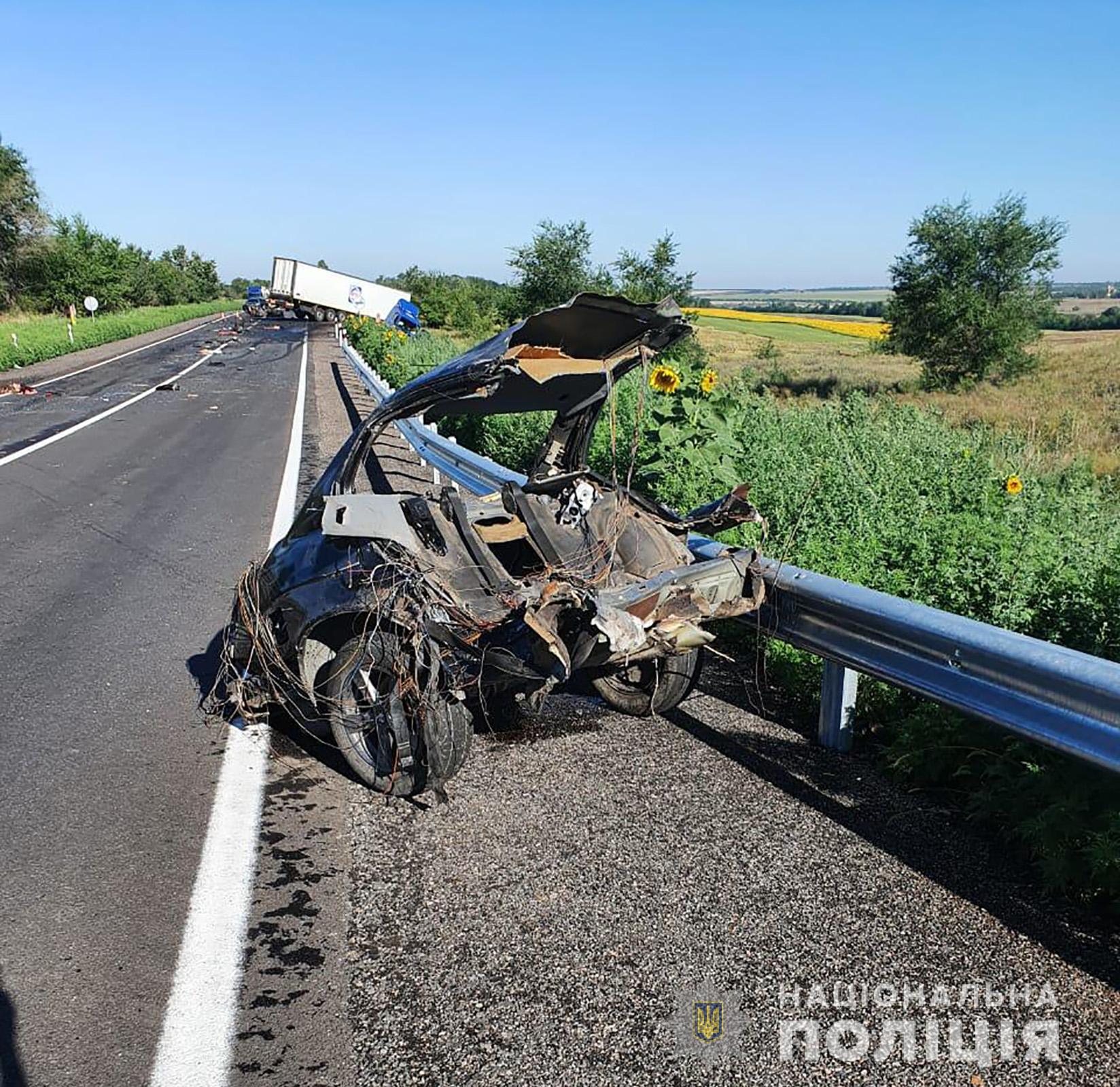 В Запорожской области в ДТП погибли 4 человека