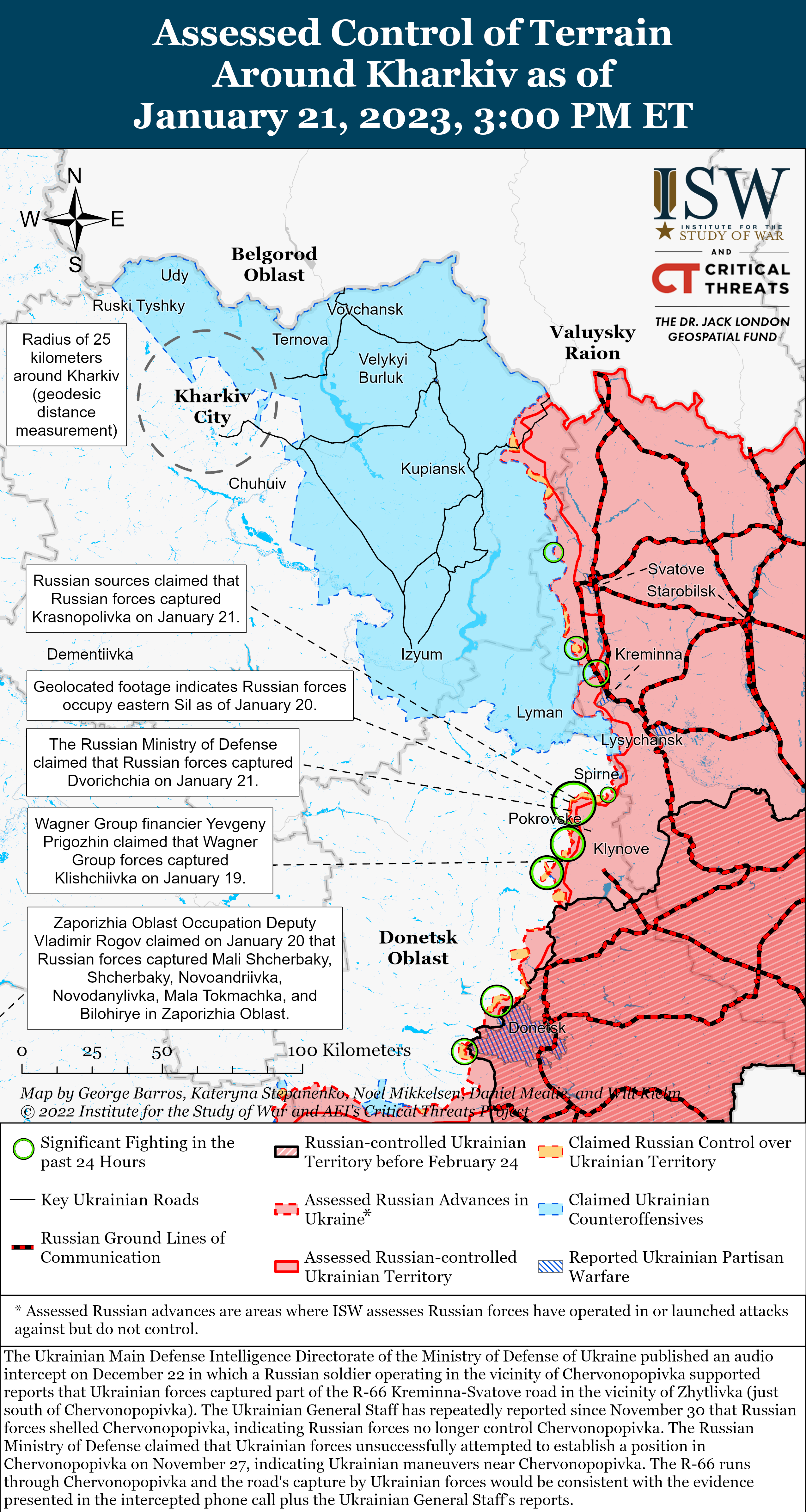 отчет американского Института изучения войны (ISW)