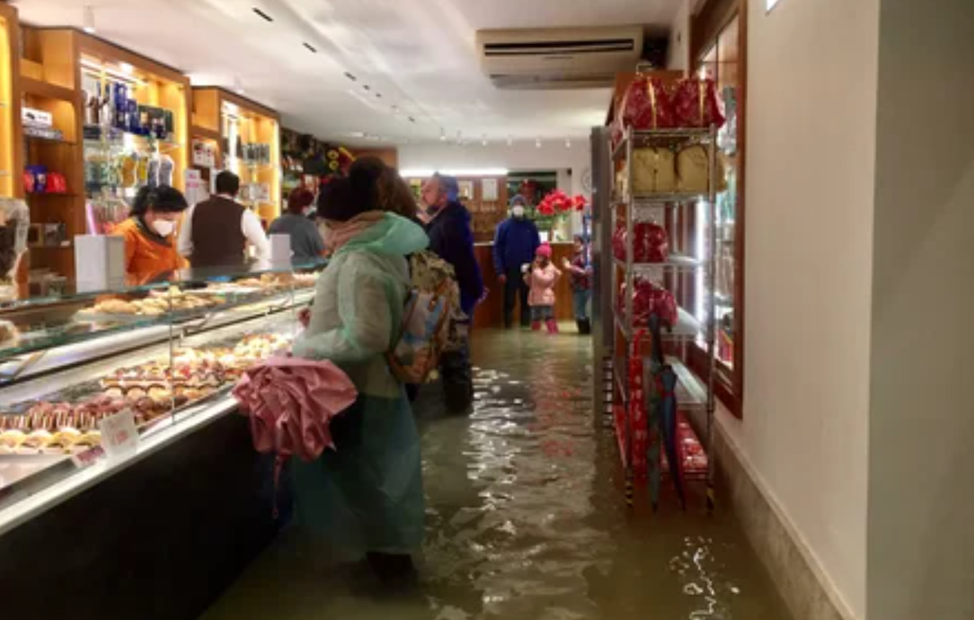 Венеция ушла под воду