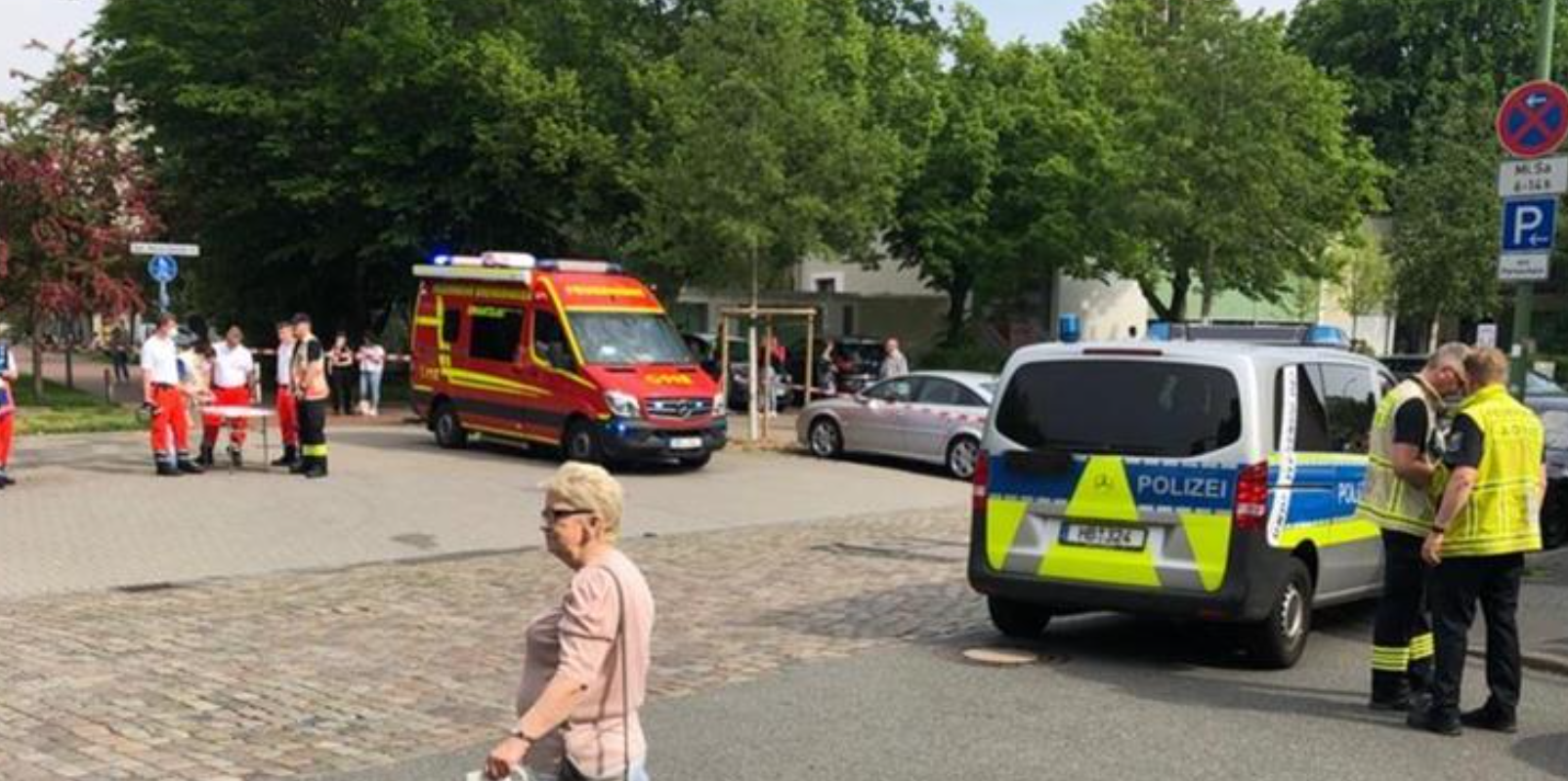 В Германии неизвестный устроил стрельбу в гимназии