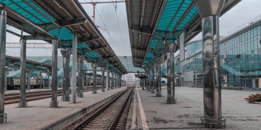 Железнодорожный вокзал г. Донецк