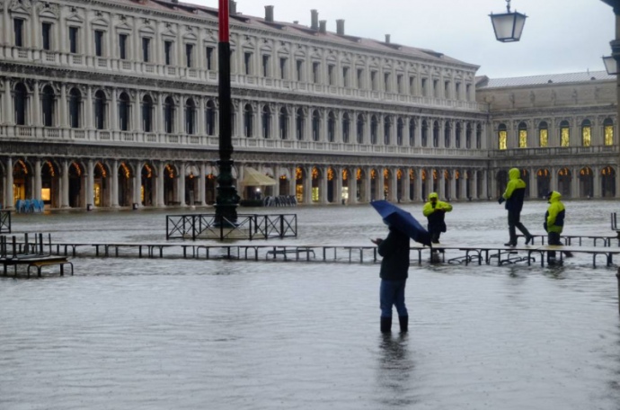 Венеция ушла под воду