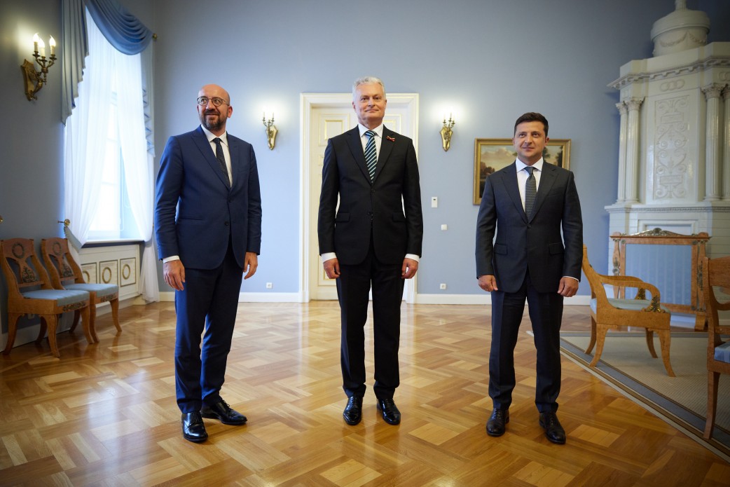 В Вильнюсе началась встреча президентов Украины и Литвы