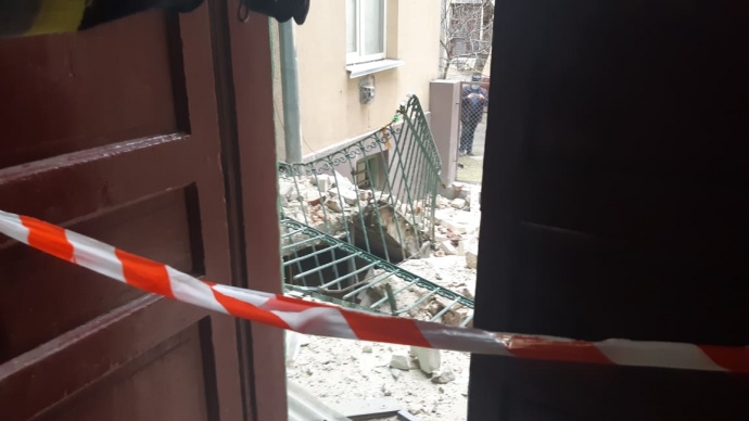Во Львове взрывом разрушена часть жилого дома