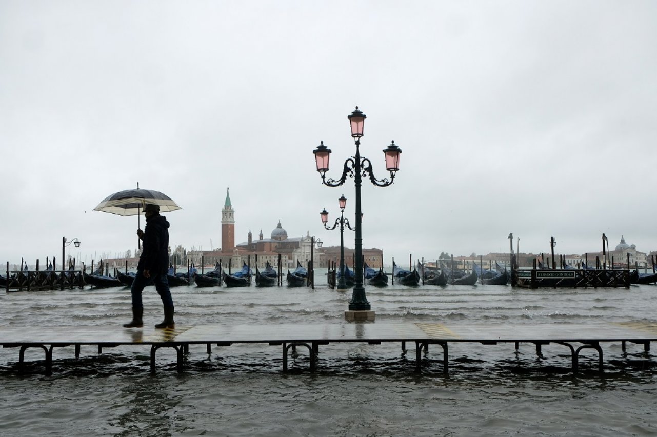 Венеция ушла под воду