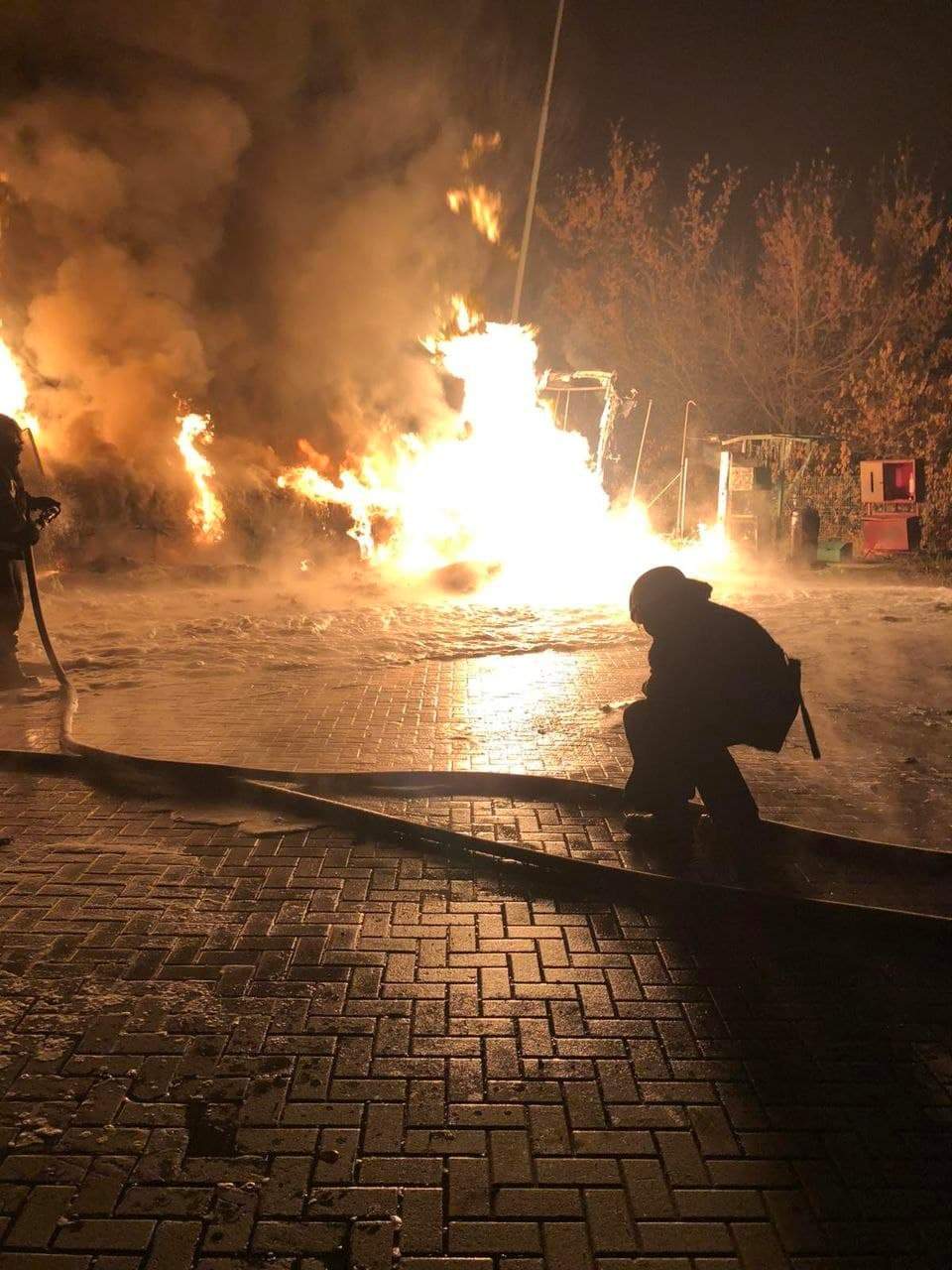 В Харьковской области прогремел  взрыв на АЗС