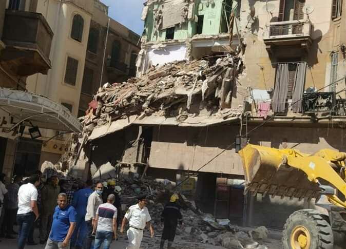 В Египте обрушился жилой дом