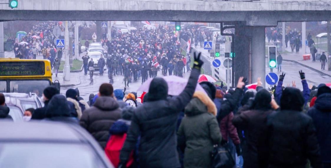 "Марш соседей" в Беларуси