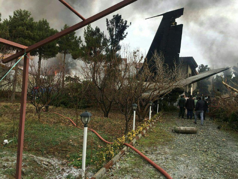 Иран, авиакатастрофа