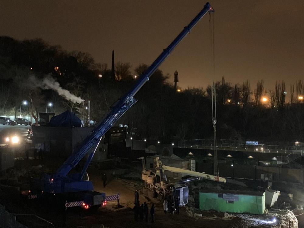Одесса, несчастный случай на стройке