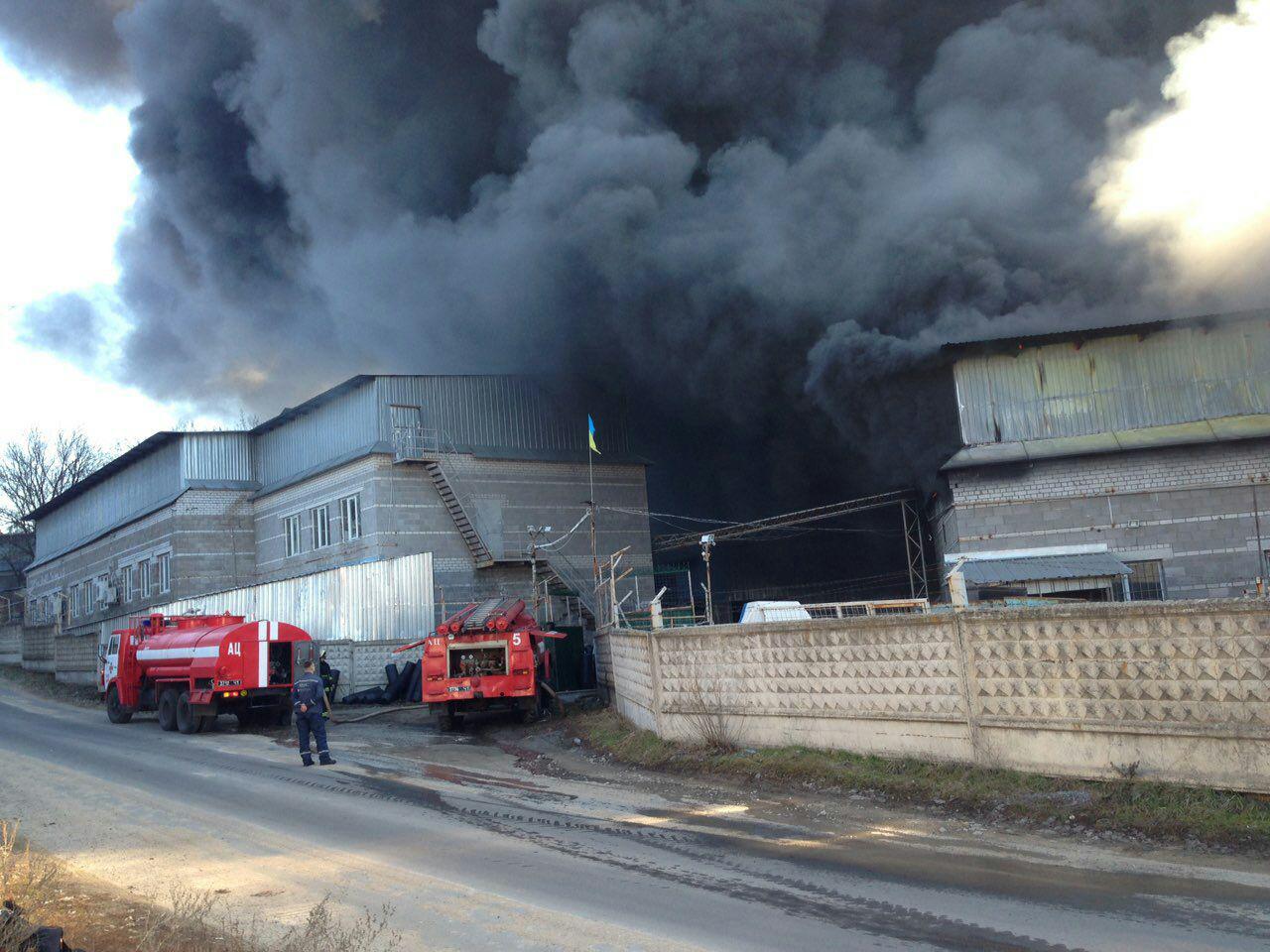 Днепропетровская, пожар