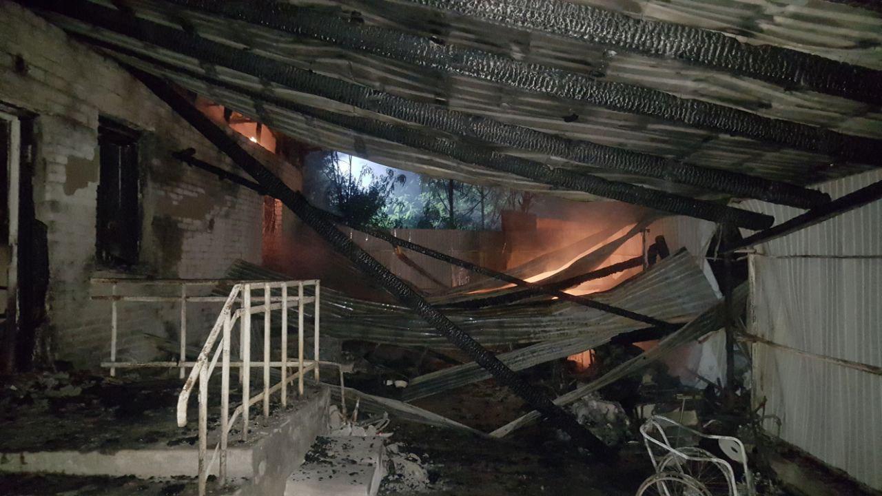 Одесса, пожар