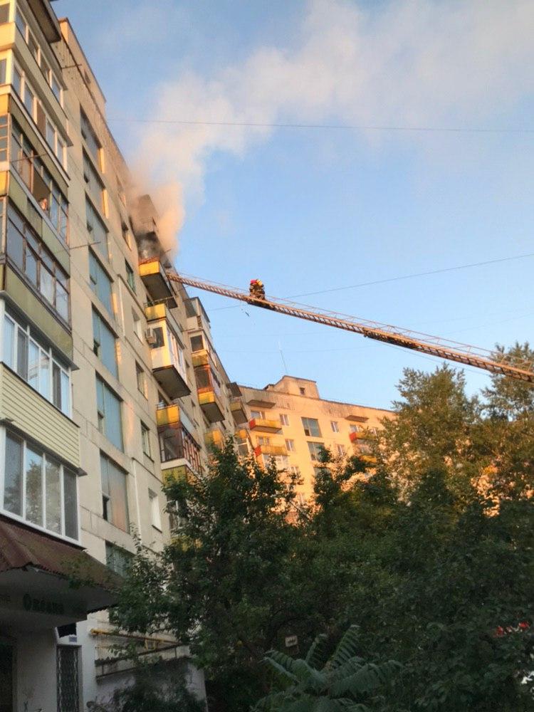 Северодонецк, пожар