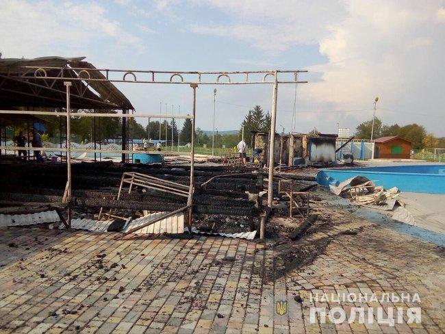 Ивано-Франковская, пожар