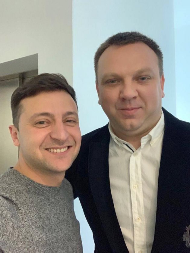 Максим Ткаченко и Зеленский