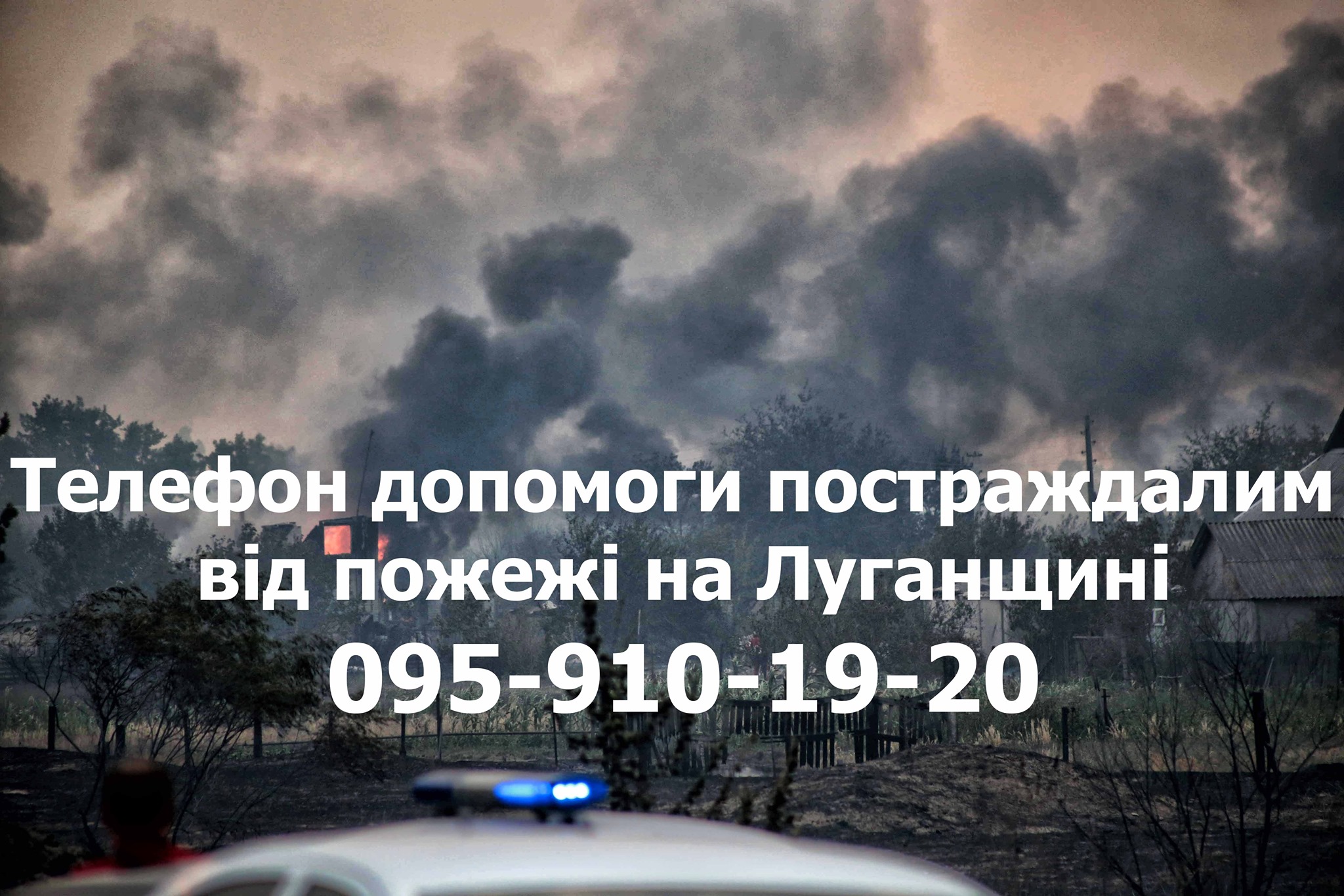 Луганская, лесные пожары