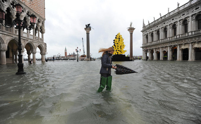 Венеция ушла под воду