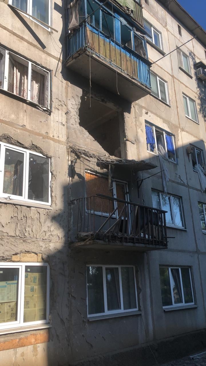 обстрел Красногоровки