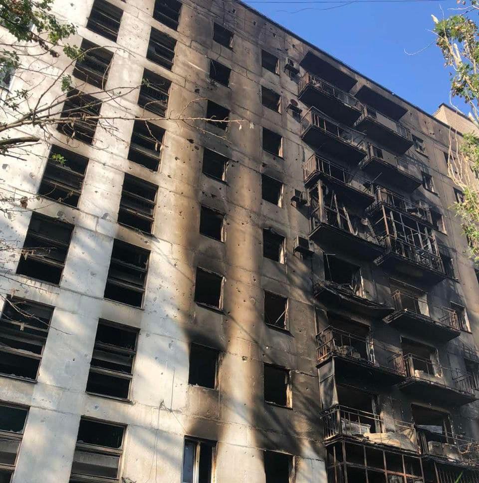 Луганская, война