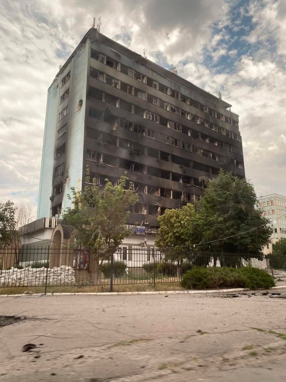 Луганская, война