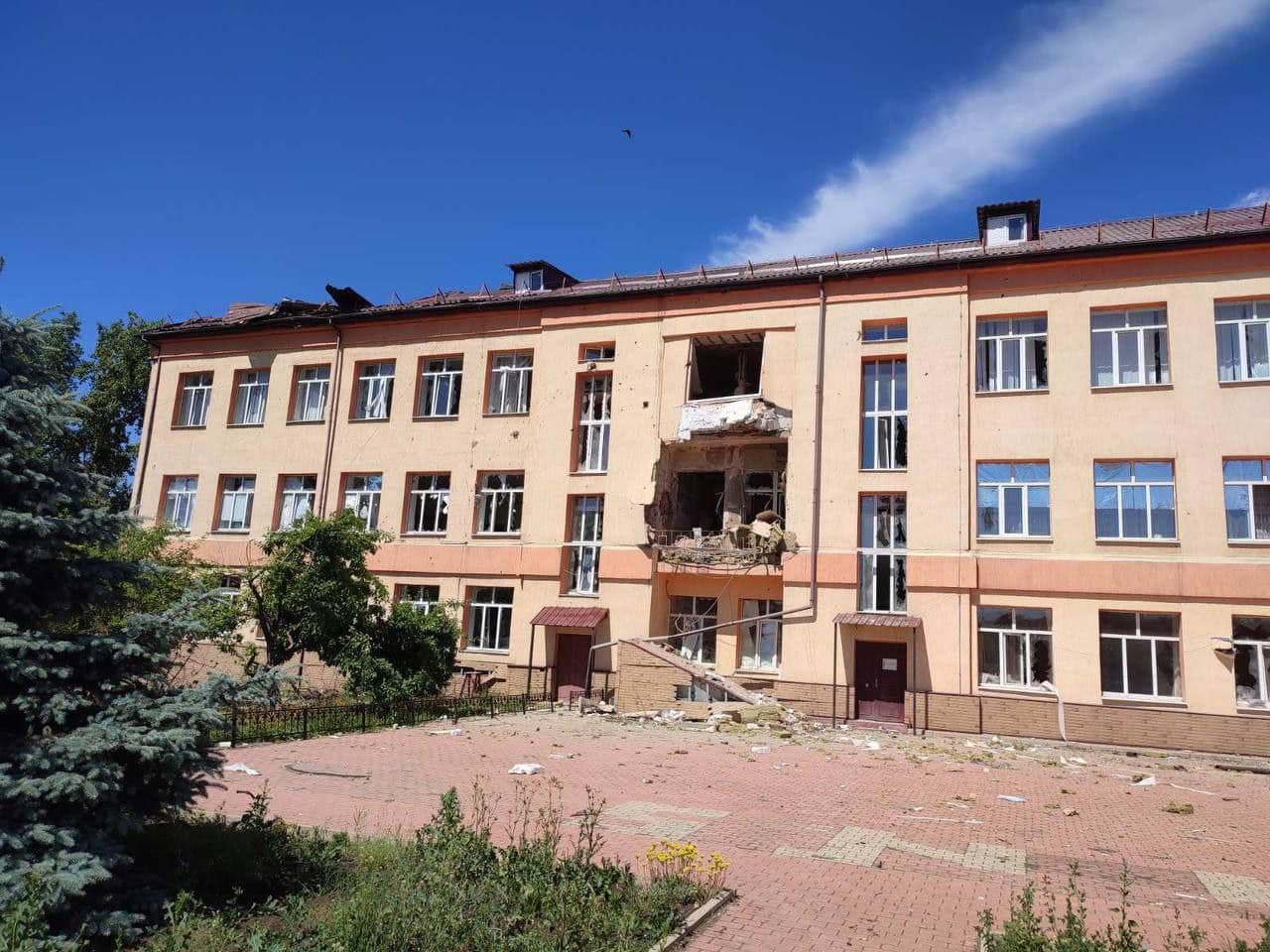 Луганская, война