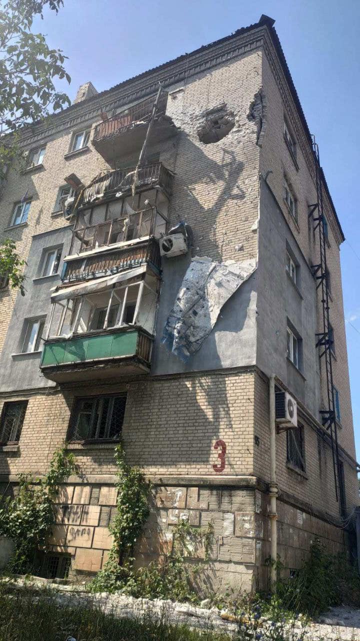 Луганская, война