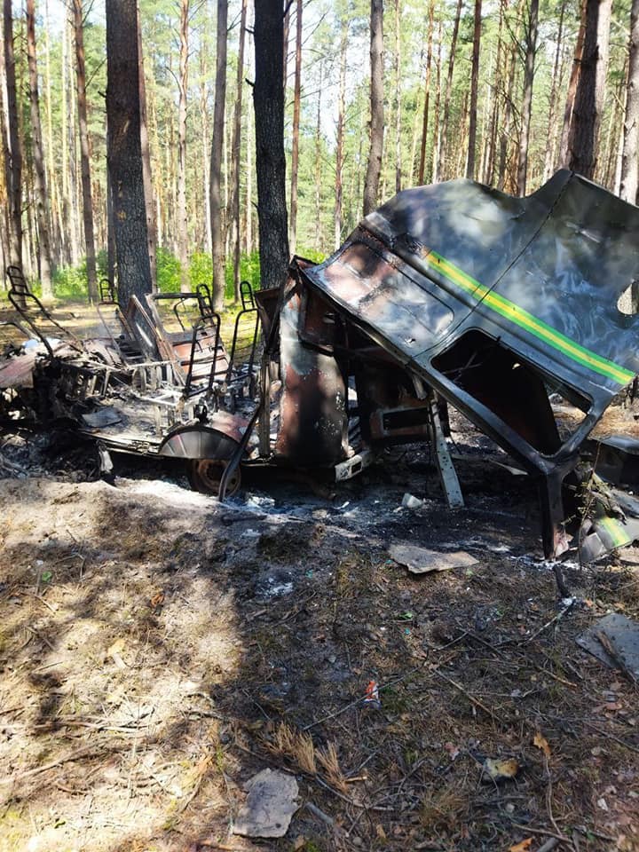 На Житомирщине авто с лесниками подорвалось на мине