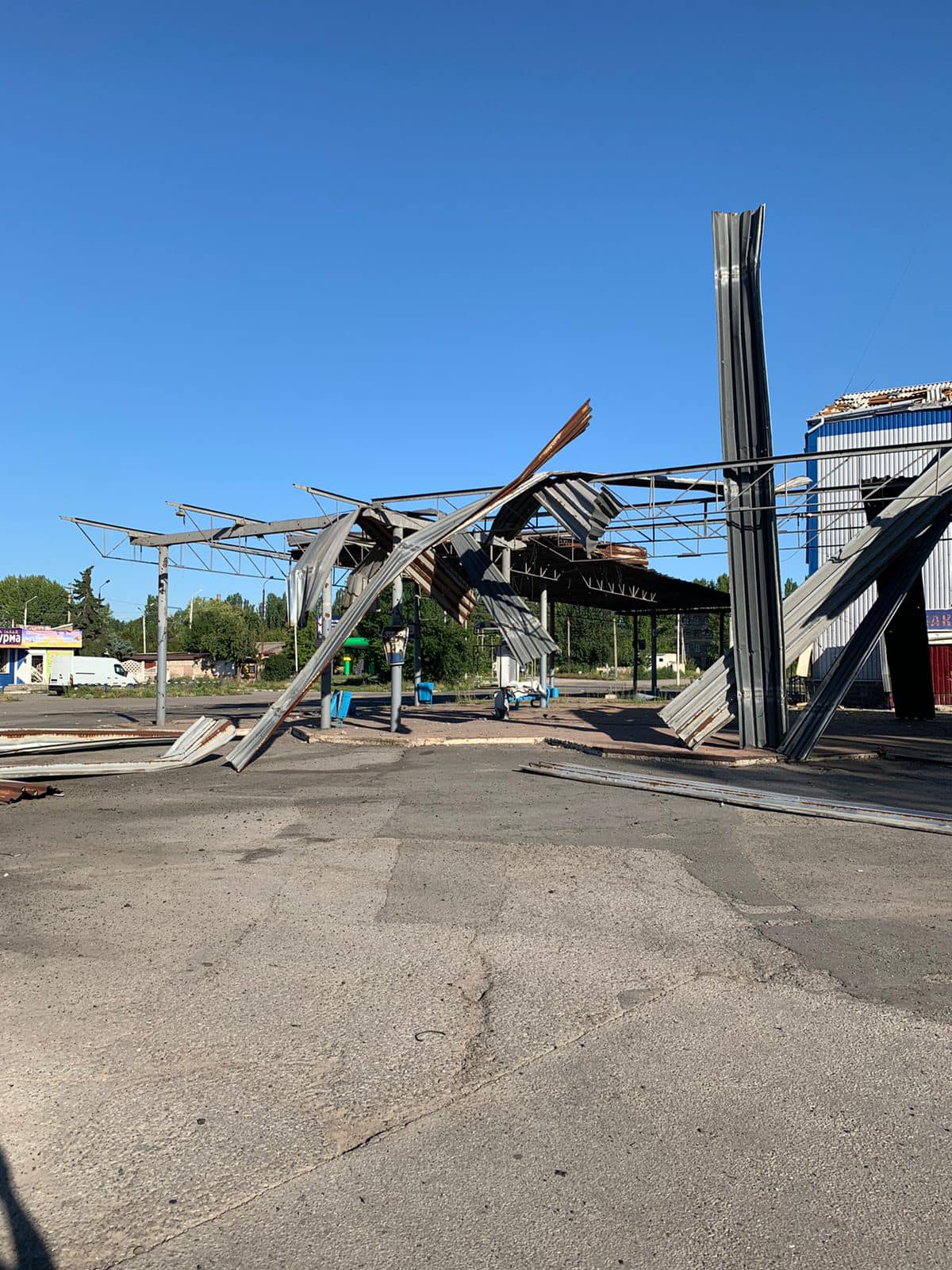 россияне обстреляли автовокзал Славянска